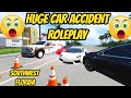 Southwest, Florida l HUGE CAR CRASH *COPS CALLED* Roleplay (Roblox)