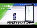 Gigaset gs190 ringtones  list of original ringtones