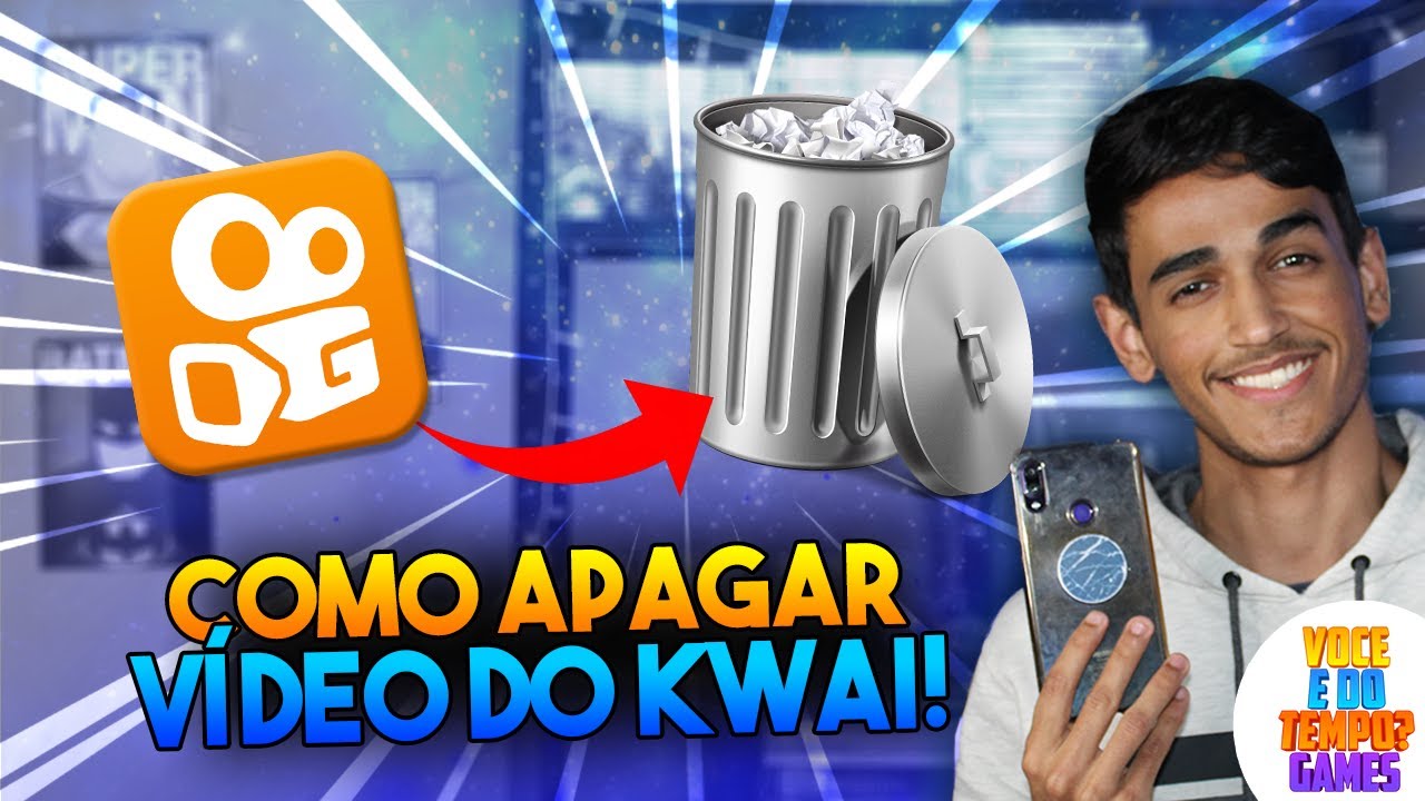 Como Apagar Excluir V deos Do Kwai Atualizado 2021 YouTube