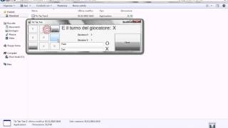 La seconda versione del mio tic tac toe (creato con visual basic)