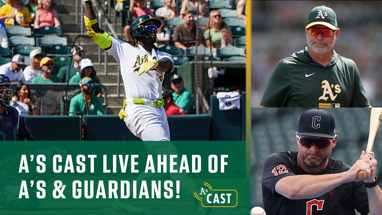 A's Cast Live: Mark Kotsay, Fran Riordan & Tom Hamilton Join Towny! | A's vs. Guardians Preview