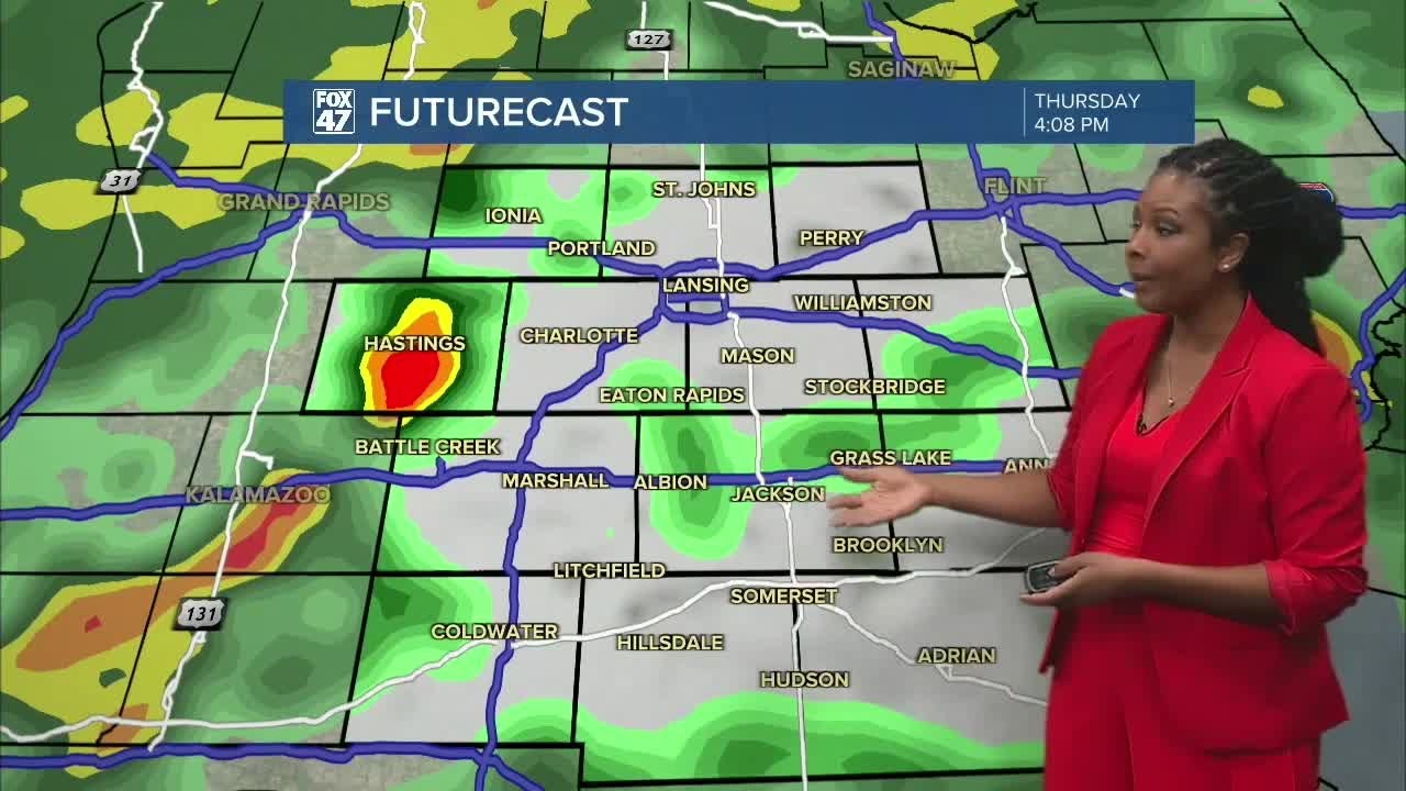 Sunny and dry today but rain moves in tonight - YouTube