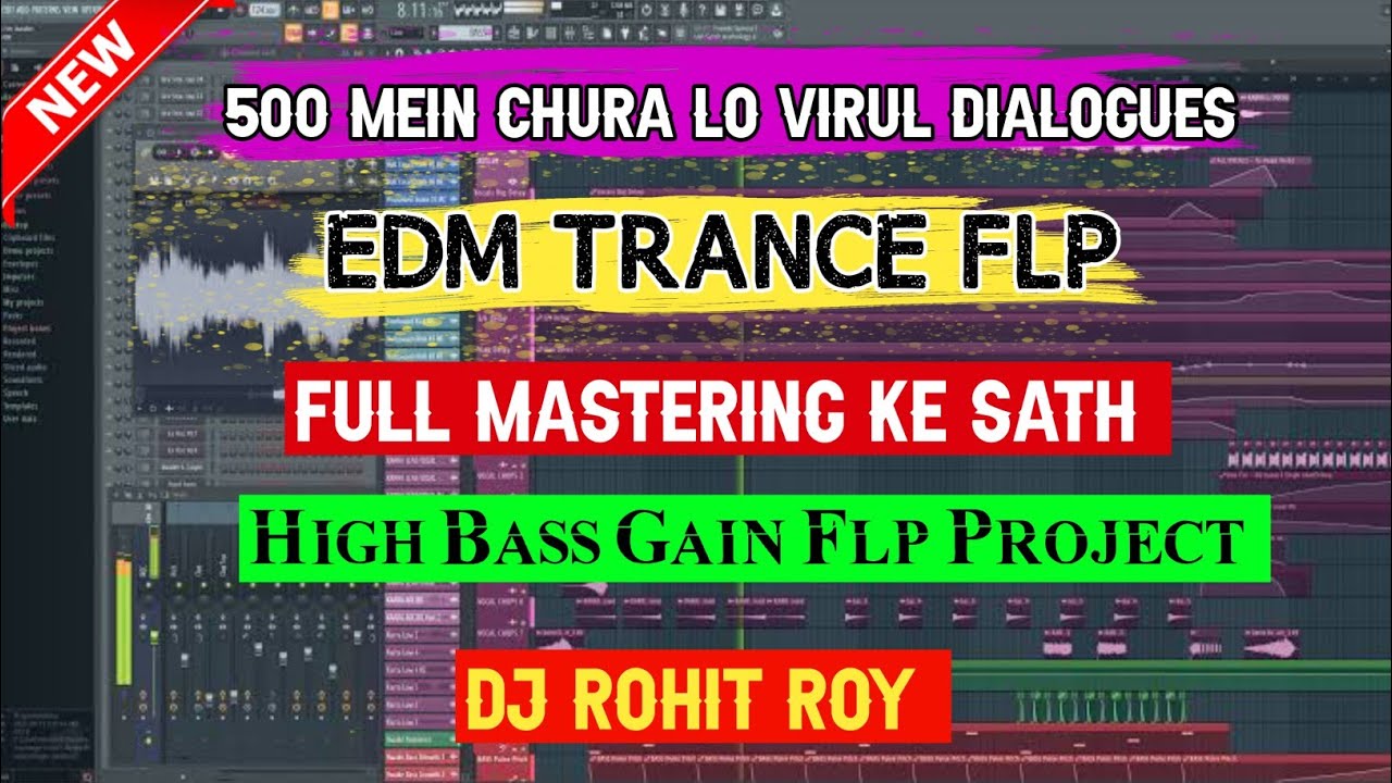 500 Main Chura Lo | Free Flp Project | Power Edm Full Punch | Dj Rohit Roy