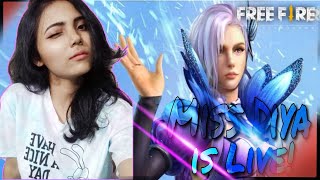 FreeFire Full Rush Ranked Gameplay Of Season 13 By Girl Player, Miss Diya, BlackPink Gaming