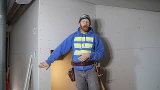 Installing Drywall In The Maker Space Part 2