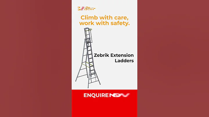 Zebrik Extension Ladders !!! | 360 Degree Global Equipments Pvt Ltd