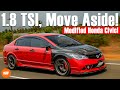 Street Build Honda Civic With 8L In Mods Stage 2 With 150HP Built By Motorsport Engineers 