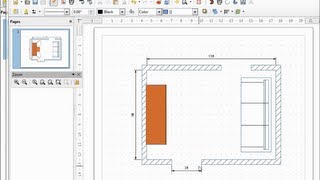 LibreOffice Draw (46) Dimesnion Lines Part 3 Dimension Line Scale Net Worth