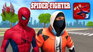 SPIDER FIGHTER 3 | AS A SPIDER SUPERHERO! HELPING AND FIGHTER GAMEPLAY screenshot 1