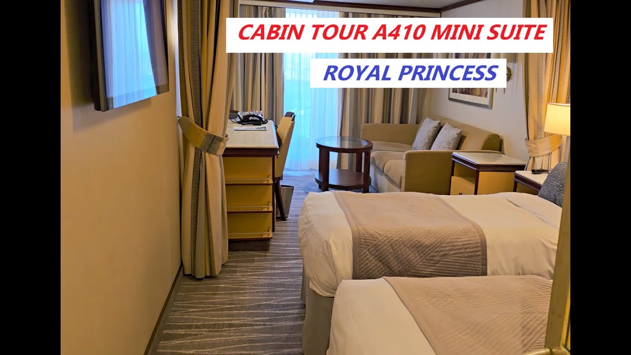 Royal Princess Mini-Suite Cabin Tour (A410)