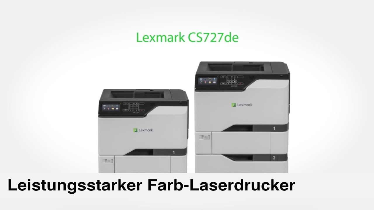 Ausdrucke in Profiqualität – Lexmark CS727de