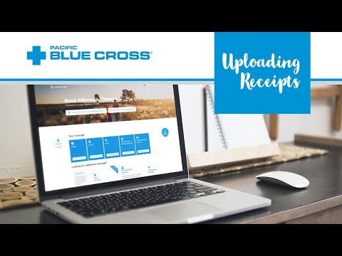 Uploading receipts for electronic claims