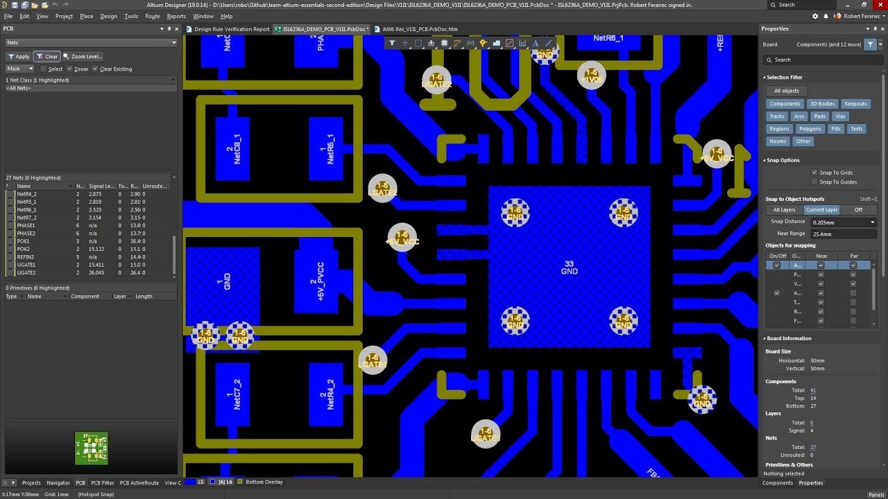 Learn Altium Essentials - Doing PCB Layout (Lesson 4) - Second Edition