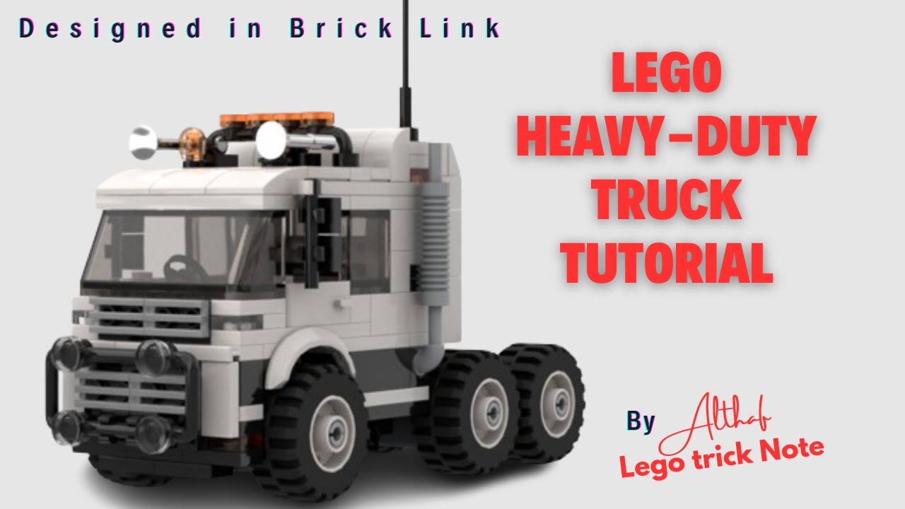 Lego Heavy-Duty Truck Tutorial: Build a Powerful Rig in BrickLink Studio 2.0