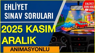 Meb Ehli̇yet Sinav Sorulari 2025 Çikmiş Kasim Aralik Ehli̇yet Sorulari Ani̇masyonlu Sorular