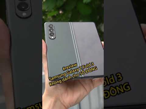 Samsung Galaxy Z Fold 3 5G | KHÔNG DÀNH CHO SỐ ĐÔNG #shorts