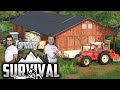 "Survival" w Farming Simulator 19?! [#26] 😱 Postawiliśmy Tartak! Mega zarobek! ✔ FS19 MP✔