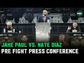 Jake Paul vs Nate Diaz: Comparing Paul’s Last Fight Against Diaz’s- Is Jake Paul On the Same Level With Nate  Diaz