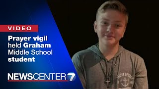Video: Prayer vigil held Graham Middle School student | WHIO-TV