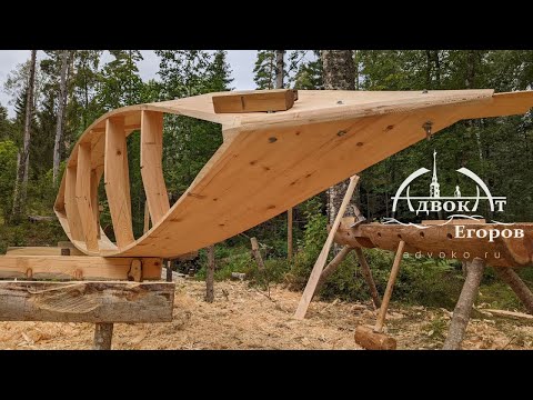 Video: Wooden boat with own hands