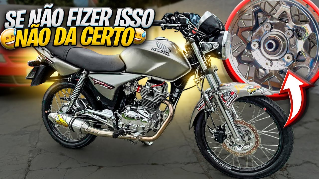 COMO DEIXAR A MOTO TOP GASTANDO POUCO 🤑 [ TEM QUE ADAPTA MAS FICA SHOW ]