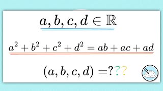 Solving a Homogenous Equation (ft. Cauchy-Schwarz Inequality) || High School Math