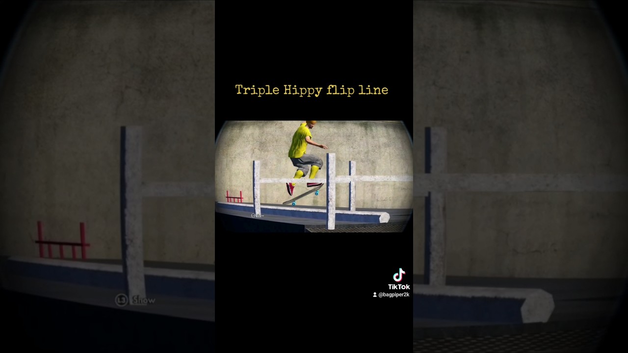 Triple Hippy flip line 