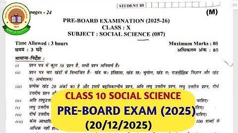 Class 10 Social science(Morning shift)preboard question paper2025-26\class 10 Socialscience preboard