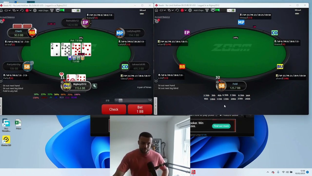 #10 PokerStars 50nl Zoom Poker Play and Explain Strategy - Moving up Stakes!