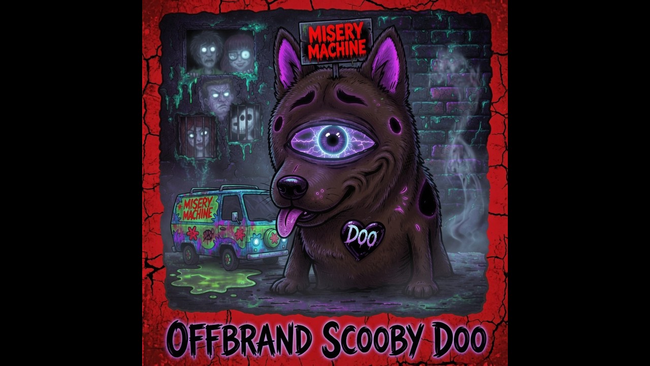 Watch OFFBRAND SCOOBY DOO (MISERY MACHINE) on YouTube Watch OFFBRAND SCOOBY DOO (MISERY MACHINE) on YouTube