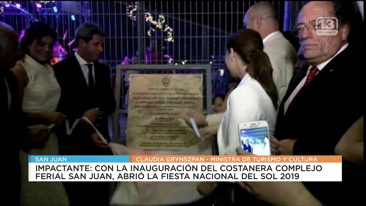 Ministra de Turismo, nuevo predio de la Fiesta del Sol