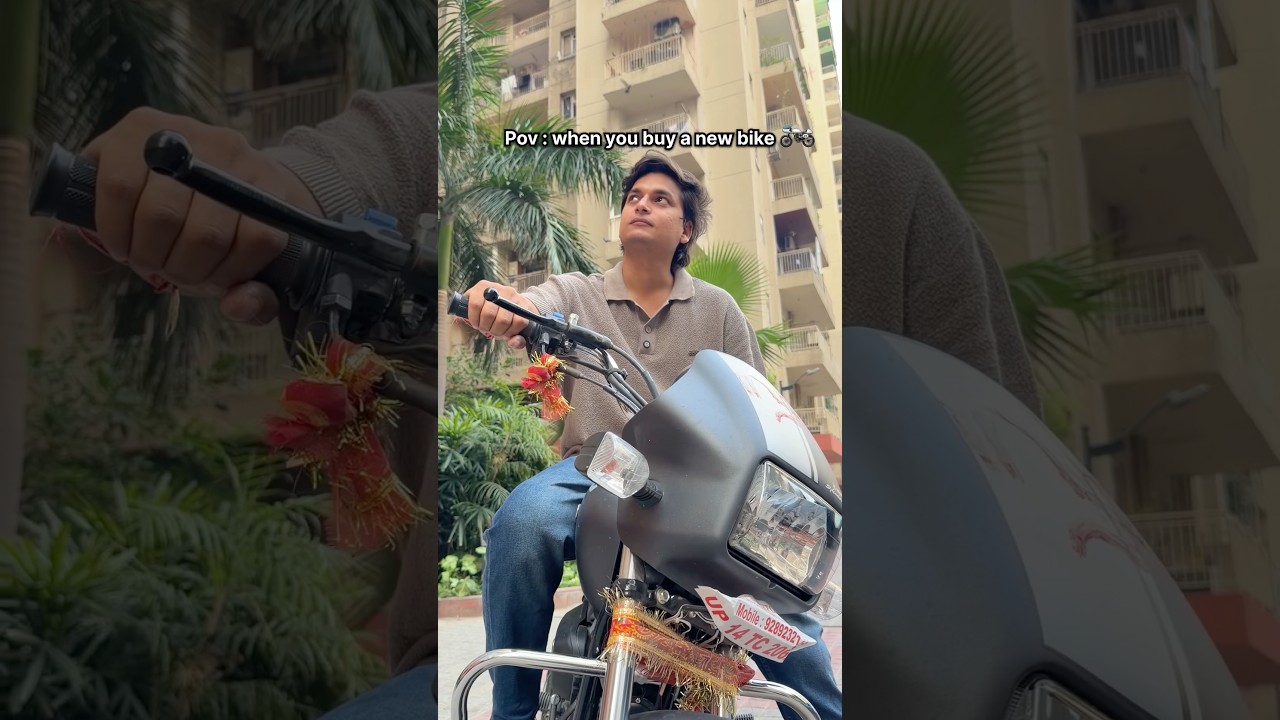 Nayi bike aur dosti 😂 #shorts #bihariladka