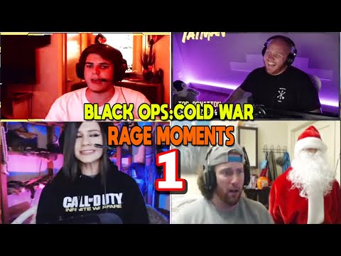 COD: Black Ops Cold War Twitch Streamers Ultimate Rage compilation