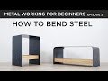 How to Bend Steel into Benches | Metalworking for Beginners