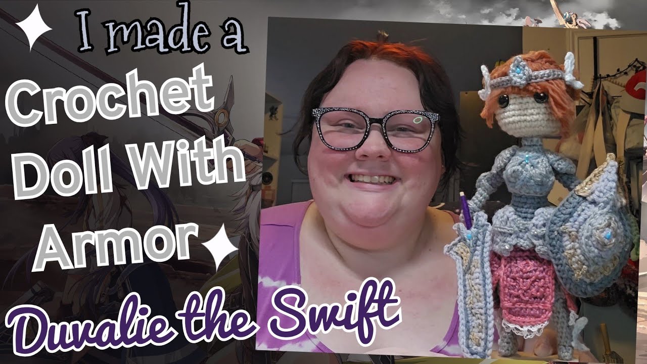 I Crocheted a Doll with Armor!? Duvalie the Swift 🧶 Trails of Cold Steel