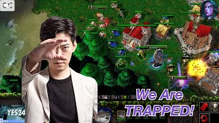 [Eng Sub] WC3｜Moon｜⭐️⭐️⭐️ We Are TRAPPED!｜SG｜W3Champions