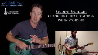 Playing Guitar While Standing - GL365 Student Spotlight