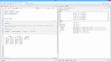How to Recode in R: Example 1. [HD]