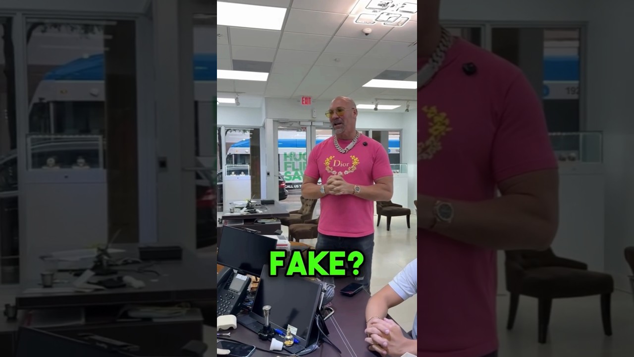 Looks like a fake watch, but is it? 😮