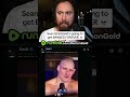 Sean Strickland is going to get BANNED FOREVER 💀 #asmongold #trump #news #military #seanstrickland