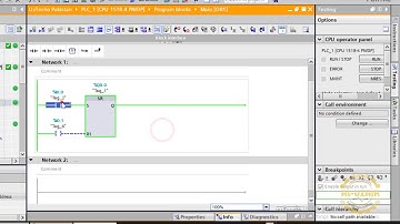 Set Reset Flip Flop Instruction in TIA Portal v15 for Latch and Unlatch | UzTecho Urdu/Hindi