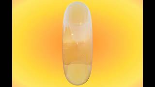 💛 8h 02m 33s 720p Light Yellow Glass Donut | OLED Test, Study, Focus, lighting, Meditation & Sleep… screenshot 2