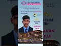 UVCHM Students Selected for Hyatt Place Hyderabad Placement! 🌟🏨