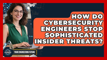 How Do Cybersecurity Engineers Stop Sophisticated Insider Threats? - Your Engineering Future