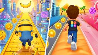 Kooply Run Subway Craft VS Minions Rush Running Game, Subway Surfers Games, Kooply Run Game screenshot 1