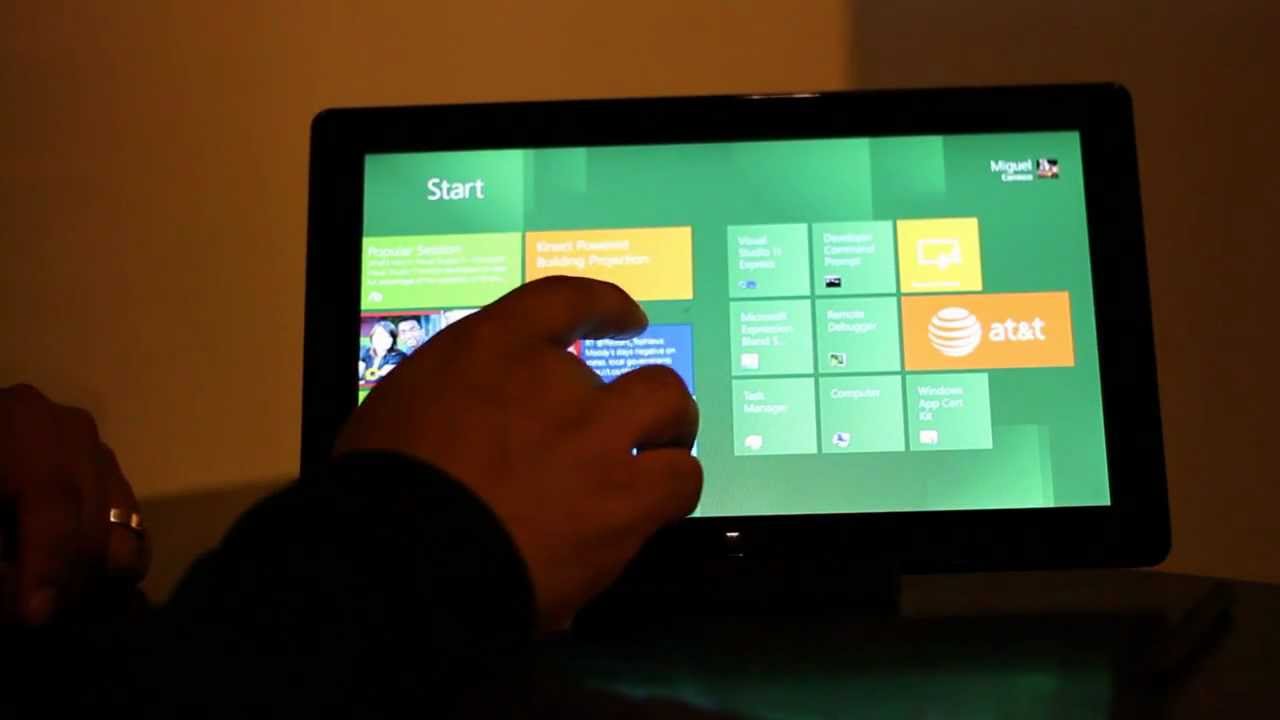 Windows 8 Slate Review - YouTube