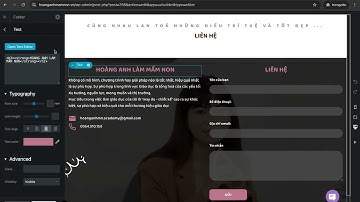 Hướng dẫn chỉnh sửa Footer website Wordpress