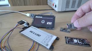 Easiest way to create display applicatoins for ESP32