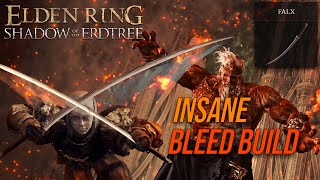 This Bleed Build Kills Bosses Insanely Fast ⚔️ [Falx - Best Build - Elden Ring]