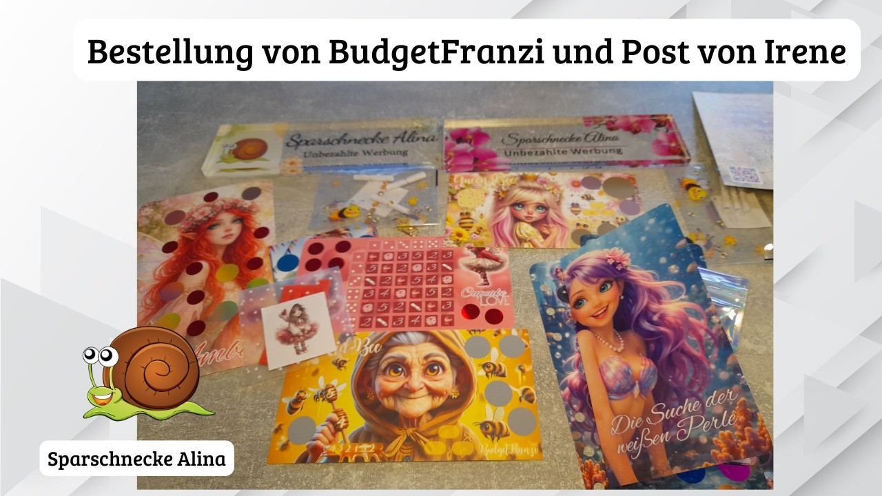 Post von @irenesboxenweltundmehr  und Bestellung von @BudgetFranzi auspacken